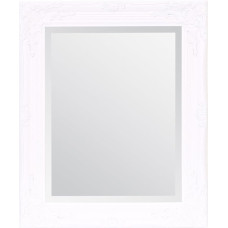 Select Mirrors RHONE Vintage French Antique Baroque Style Wall Mirror 50x60cm White
