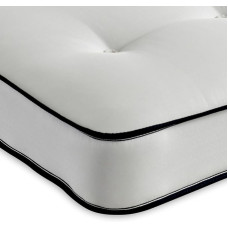 eXtreme comfort ltd Extreme Comfort Tufted Foam Mattress for Kids Bunk Bed Cabin Bed 90 x 190 cm Black/White