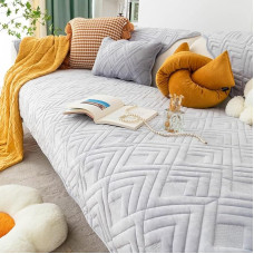 Sofos / sofos užvalkalas, sofos užvalkalas L formos / U formos / kampinė sofa 3/2/1 sėdimoji vieta, sofos metimo antklodė, šilta, itin minkšta aksomo sofos apsaugos antklodė, neslystanti, sofos apsaugos antklodė, šuo, įbrėžimas