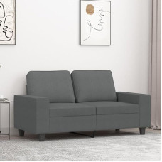 ShGaxin 359384 2 vietų sofa, tamsiai pilka, 120 cm audinys, poilsio sofa, sofos ir kušetės, poilsio sofa, sofa svetainei, sofa su miego funkcija
