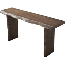 Eingangstisch, Konsolentisch aus Holz für den Eingangsbereich, Konsolentisch im Landhausstil für den Eingangsbereich, für Wohnzimmer, Flur, Foyer, Landhausdekor (140 cm/55,1 Zoll)