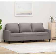 3-vietė sofa Sofa Lounge Sofa Relaxing Sofa Minkšta sofa Svečių sofa Svetainės sofa Relax Sofa Miegamojo sofa Svečių kambarys Taupe 180 cm audinys
