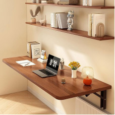 Klappbarer Tisch für Wandmontage, Schreibtisch, Waschküche, Restaurant, Zuhause, Bar, einfache Installation und Reinigung, platzsparend, zusammenklappbare Werkbank mit schwebendem Design.