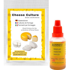 Naturlab 30 ml + Lactoferm Cheese Culture 5g - Ingredients for Cheese Making