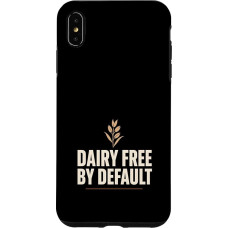 Hülle für iPhone XS Max Hafermilch Latte milchfrei Veganer Kaffee auf pflanzlicher Basis