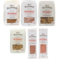 Rummo Pasta Integral Pasta, 6 Different Varieties, Whole Grain Pasta, Italian Pasta, 500 g, Pack of 6