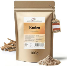 Kudzu milteliai 100 g | Pueraria lobata Finely Ground & Natural | Aukščiausia aukščiausia kokybė iš Austrijos | Veganiškas maisto papildas be priedų | Kinų vėjai Japonijos smidrai