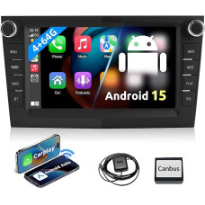 ESSGOO True 4+64G belaidis automobilinis radijas ir 