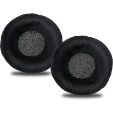 Create idea 1 Pair of Headphones Replacement Ear Pads Velvet Foam Cushion Compatible with AKG MK2 K550 K551 K553 K271 K240 K270 K290 K241 K272 Headset Black