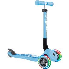 GLOBBER JUNIOR Foldable Fantasy Lights - Scooter 120/80mm ABEC 5 3 Wheel LED Light Up Wheels