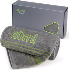 Zumi 100% Cotton Camping Towel, Ultralight, Quick Drying, Highly Absorbent, Soft and Eco-Friendly, Compact, Lightweight, for Sports, Boat, Beach, Backpacking, No Microfi