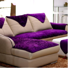 Ty&wj Plush Non-Slip Sofa Cover Living Room Sofa Cover Outdoor Couch Covers For Leather Sofa Pet Dog & Children Furniture Protector