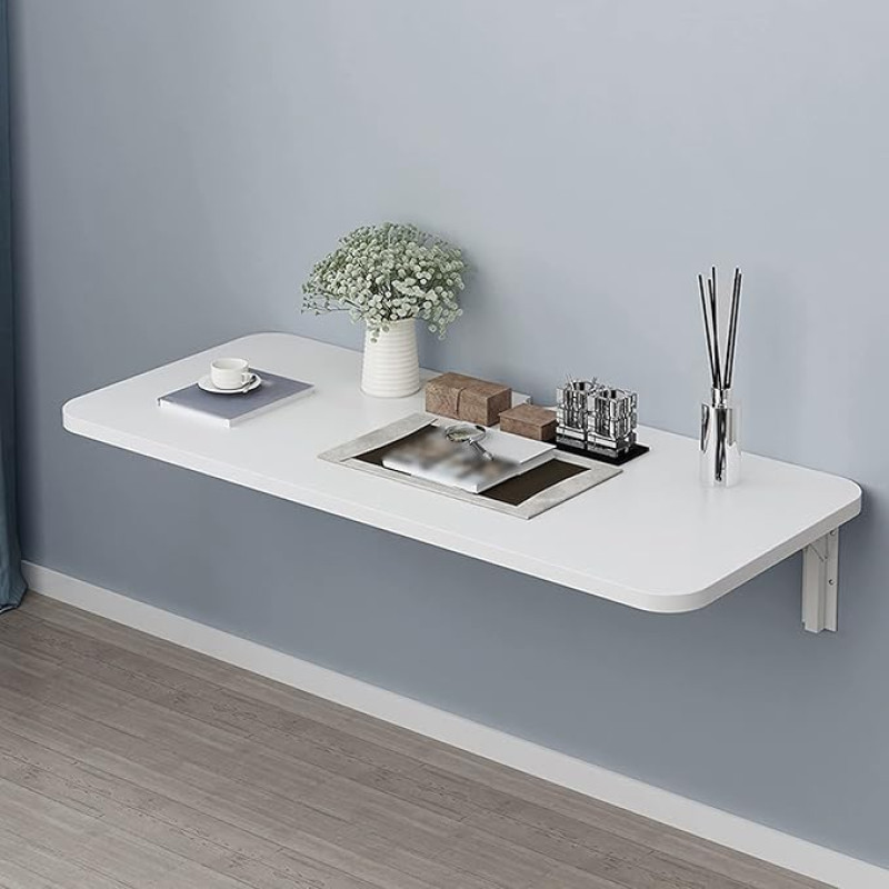 Platzsparende Stehtische zur Wandmontage, moderner und minimalistischer Klapptisch zur Wandmontage, klappbarer Wandtisch, Küchen-Esstisch, Computertisch für Zuhause oder das Büro
