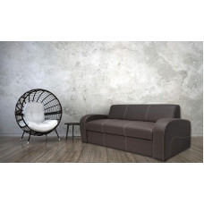 Quattro Meble Antalya 2 FS Tikros odos 3-vietė sofa 200 cm pločio su miego funkcija Kieta oda ir Granada odinė sofa Tikros odos sofa Didelis spalvų pasirinkimas