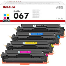 067 067H Tonerių rinkinys suderinamas su Canon 067 067H, skirtas Canon i-SENSYS MF657Cdw MF655Cdw MF651Cw LBP633Cdw LBP632Cdw LBP631Cw MF653Cdw MF654Cdw MF656Cdw (juodas, žydras, žydras, geltonas, purpurinis)