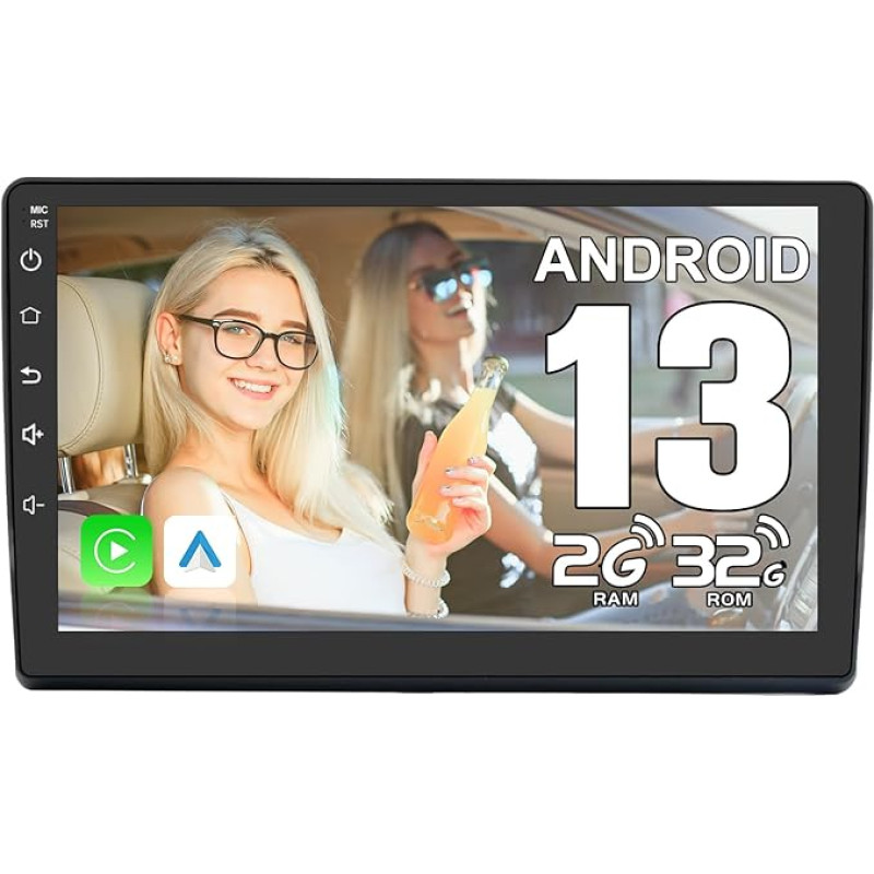 Junsun Android Autoradio für FIAT Ducato/Peugeot Boxer/Citroen Jumper (2007-2023) 2GB+32GB mit 7 Zoll Touchscreen CarPlay, Android Auto, FM Radio, Bluetooth, WLAN, Navigtion, Lenkradsteuerung