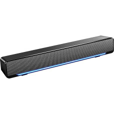 Garso juostos mini garsiakalbis stereofoninis žemų dažnių garsiakalbis Bass Surround Sound Box Laidinis muzikos grotuvas su USB / 3,5 mm garso įvestimi, skirtas nešiojamajam kompiuteriui, išmaniajam telefonui, planšetiniam kompiuteriui, MP3 MP4 grotuvui