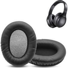 BT-BH010 Ear Pads, HAIZEEN Ear Pads Compatible with Boltune BT-BH010 Wireless Over-Ear Noise Cancelling Headphones Ear Pads Replacement Cushion (Protein Leather/Memory Foam)