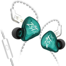 CCA KZ ZST X In-Ear ausinės 1BA 1DD kabelio ausinės HiFi ergonominės žaidimų ausinės su 2 kontaktų nuimamu kabeliu dainininkams muzikantams audiofilams DJ