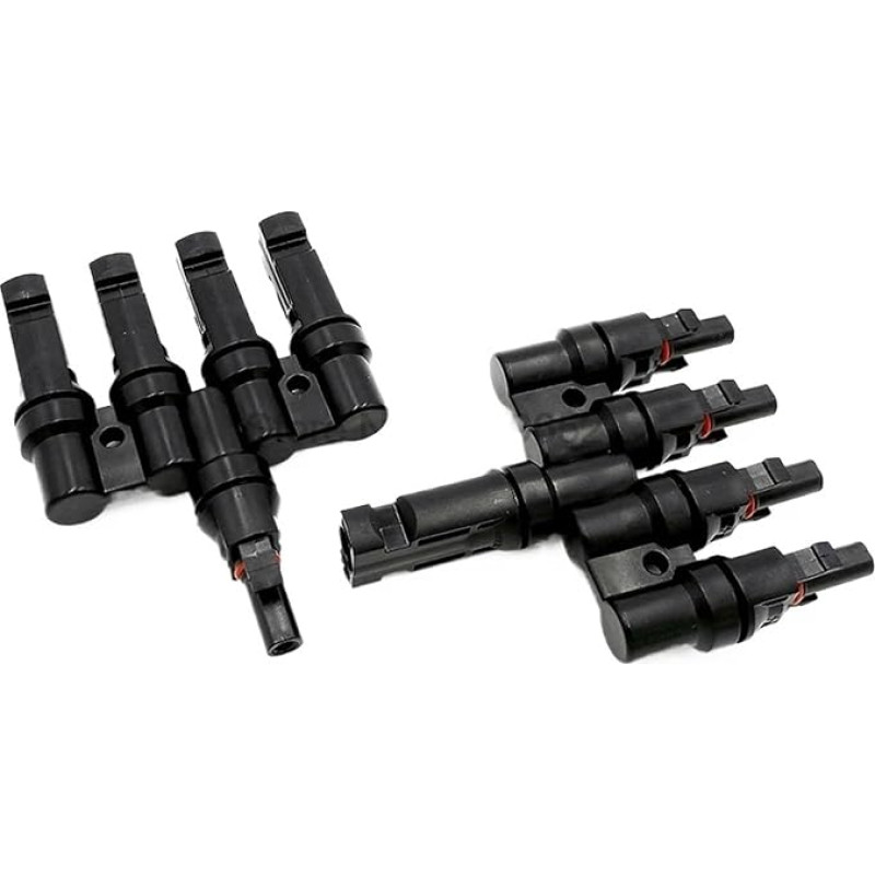 Zweig-Solarstecker, 5-Wege-Solar-Photovoltaik-Paneelmodul, Paralleladapter (B-Typ)