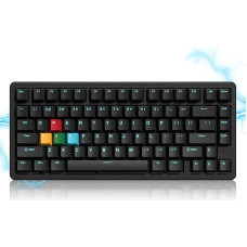 SK75 TMR/HE 75% žaidimų klaviatūra su Hall Effect ANSI US, belaidė mechaninė aliuminio klaviatūra su greito paleidimo magnetiniu jungikliu, 8000 Hz dažnio klaviatūra su 