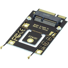 chenyang CY M.2 Key-A NGFF to Mini PCI-E PCI Express Converter Adapter for 9260 8265 7260 AC Wifi Bluetooth Wireless Card