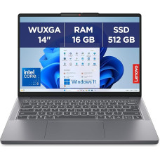 Lenovo IdeaPad Slim 3 14IRH10R - Nešiojamasis kompiuteris 14 colių WUXGA (Intel Core 5 210H, RAM 16GB, SSD 512GB, Intel UHD Graphics, Windows 11 Home), prancūziška AZERTY klaviatūra - pilka