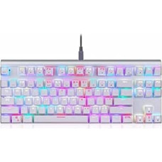 Motospeed CK101 RGB mechaninė žaidimų klaviatūra (balta)