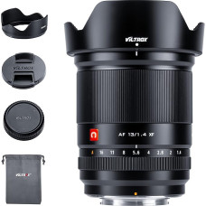 VILTROX AF 13mm F1.4 XF objektyvas Fuji X-Mount, 13mm f/1.4 großer Blendenöffnung Ultraweitwinkel APS-C Festbrennweite kompatibel mit Fuji X-T5, X-T50, X-E5, X-T30 III, X-M5, X-H2, X-H2S, X-S20
