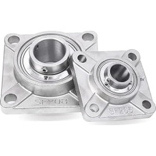 Suderinamas su SUCF serijos 202-208 išoriniu Kugelgelenk aus Edelstahl mit quadratischem Gehäuse(25mm)