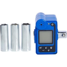Digital Torque Adapter, Digital Torque Wrench Adapter, Square Drive 1/4, 1/2, 3/4 Inch 0.1-1000Nm, Accuracy 2%, for Bicycle, Bike, Car, Hand Tool(DTA4-200S 10-200Nm)