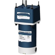 DC 12V/24V Getriebemotor, hohes Drehmoment, einstellbare Geschwindigkeit, 60W, stündlich/gegen den Uhrzeigersinn (70RPM-12V O MOT)