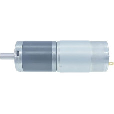 DC 36mm-555 Planetengetriebemotor, 12 V, kleiner Motor mit niedriger Geschwindigkeit, hohes Drehmoment, Metallgetriebe, verstellbar, 24 (Veleno skersmuo 6 mm, 12 V 37 U/min)
