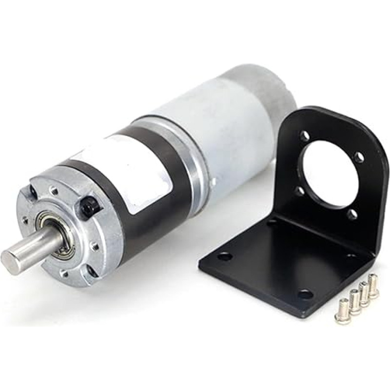 DC 36 mm 555 W Planetenmotor, 12 V/24 V, PWM-Drehzahlregelung, hohes Drehmoment, Mikrogeschwindigkeit, 8-1620 U/min, Haushaltsausrüstung (1 Stück, Motor, 12 V 42 U/min)