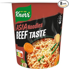 Knorr Asia Noodles Beef Taste Instant Noodles, Delicious Asia Noodles 63 g