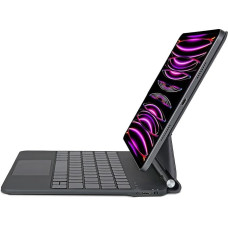 Magic Keyboard for iPad Air 13 Inch (M2 2024/M3 2025), Keyboard Case for iPad Pro 12.9 Inch (3rd, 4th, 5th and 6th Gen), Magnetic Stand, Integrated Trackpad, 7 Colours, QWERTZ German