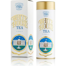 TWG Tea | „White House Tea“ | Baltoji arbata | Rožių žiedlapiai | „Haute Couture“ skardinė, 50 g | Dovanų rinkinys