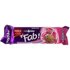 PARLE – „Fab H&S“ braškių sausainiai (1 x 112 g)