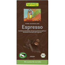 „Rapunzel“ ekologiškas tamsusis šokoladas (51 % kakavos) su espreso pupelėmis (6 x 80 g)