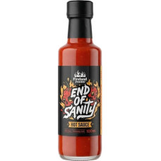 „Fireland Foods“ – „End of Sanity“ padažas – aštrus padažas su „Carolina Reaper“ čili – aštrus padažas be ekstraktų – 100 ml