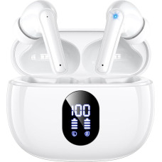 Bluetooth Kopfhörer 2026, HiFi-Tiefbass, Kopfhörer Kabellos Bluetooth 5.4 | In-Ear Kopfhörer, 4 ENC-Mikrofone für klare Anrufe, 48 Std., LED-Anzeige, IPX7 Sport-Earbuds, für iPhone/Android und Reisen