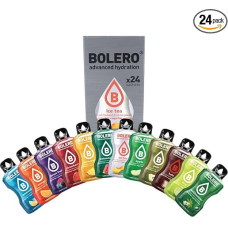 „Bolero Best of Mix“ 24 x 3 g | Sultys milteliai be cukraus, saldinti stevija + vitaminas C | Tinka vaikams, sportininkams ir diabetikams | Be glitimo ir tinka veganams