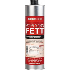 „Popcorn Fett“ popkorno aliejus, 1 litras, pusiau skystas, metalinis butelis