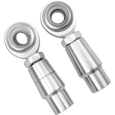 Connect Rod End Kits, Ball Joint Kit, Left-Hand Thread, Self-Lubricating Design, Fish Eye Bearing For Automotive Suspension & Mechanical Linkages, In Garage, Home, Indoor Or Outdoor, Silver | Design, Fish Eye Bearing For Automotive Suspension & Mechanical