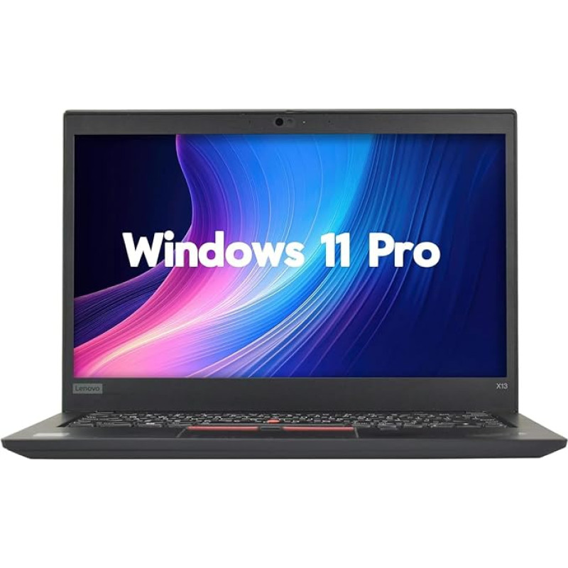 „Lenovo ThinkPad X13 Gen 1“ verslo nešiojamasis kompiuteris, 13,3 colių FHD nešiojamasis kompiuteris, „Intel Core i5-10210U“, 8 GB RAM, 512 GB SSD, japonų klaviatūra, „Windows 11 Pro“ (atnaujintas)