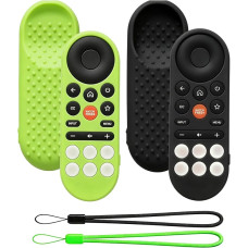Silikoninis apsauginis dėklas, skirtas „Vizio Xrt281“ modelio nuotolinio valdymo pultui „Onn Control“ naktinė lemputė Silikoninis apsauginis dėklas (1 vnt. fluorescuojančios žalios spalvos, 1 vnt. juodos spalvos) „Vizio“ nuotolinio valdymo pulto dėklas su
