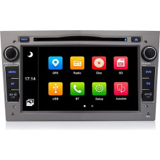 iFreGo 7 Inch Radio, Autolink with GPS, DVD, CD, RDS, 2 Din Car Radio Bluetooth for Vauxhall Astra, Corsa, Vectra, Zafira, Antara, Meriva, Vivaro, Combo FM Radio Supports Steering Wheel Control