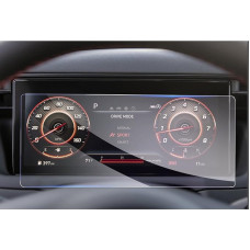 GAFAT Hyunda-i Tucson NX4 2021-2023 2024 10.25 Inch Digital Cockpit Protective Film, Glass Screen Protector for Tucson 2023 2022 10.25 Inch Digital Instrument Cluster, Shockproof, 9H Anti-Scratch