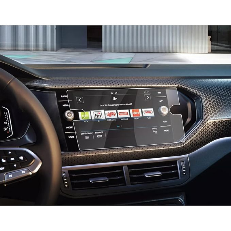 GAFAT [Pack of 2] Compatible with VW Taigo 2021-2024 2025 8 Inch Navigation Screen Protector, Taigo 2023 8 Inch Discover Media Nano Screen Protector, Shockproof, 6H Anti-Scratch