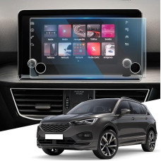 WEIPIN Navigation Tempered Glass Screen Protector for Sea-t Tarraco 2019 2020 2021 2022 Tempered Glass Screen Protector for Tarraco 2022 Accessories Suitable with 9H Scratch-Resistant